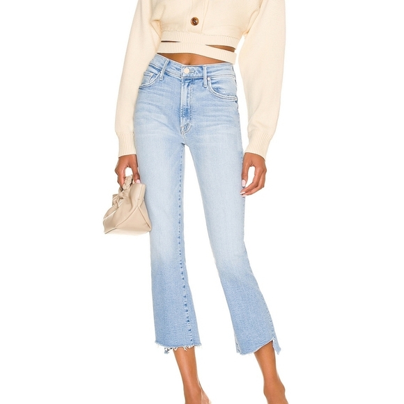 MOTHER The Insider Crop Step Fray in Limited Edition size 28 NWT - Picture 5 of 12